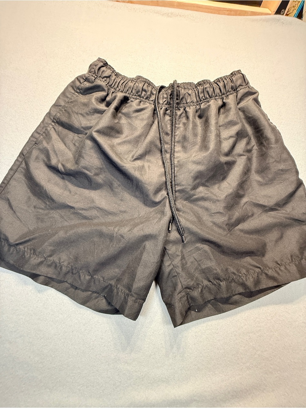 Men's Black Drawstring Casual Shorts size M